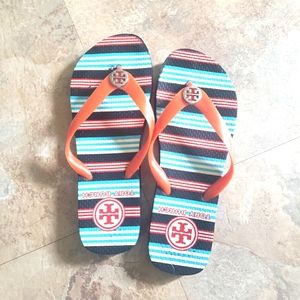 Tory Burch flip flops sz 7